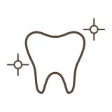 ホワイトニングのアイコン